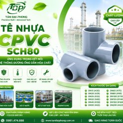 Tê Nhựa CPVC SCH80