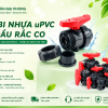 Van Bi Nhựa uPVC Hai Đầu Rắc Co