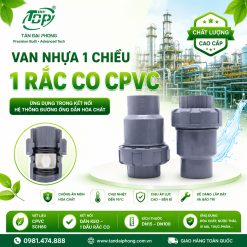 Van Nhựa 1 Chiều 1 Rắc Co CPVC