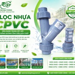 Y Lọc Nhựa CPVC