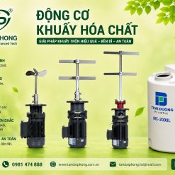 Bồn Khuấy Hóa Chất 2000L Bằng Nhựa PE