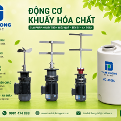 Bồn Khuấy Hóa Chất 3000L Bằng Nhựa PE
