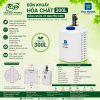 Bồn Khuấy Hóa Chất 300L Bằng Nhựa PE