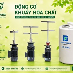 Bồn Khuấy Hóa Chất 5000L Bằng Nhựa PE