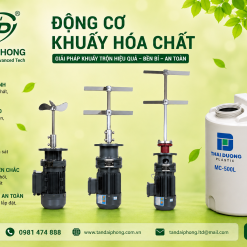 Bồn Khuấy Hóa Chất 500L Bằng Nhựa PE