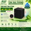 Than Hoạt Tính Tổ Ong 100×100×100mm Lỗ 8×8mm
